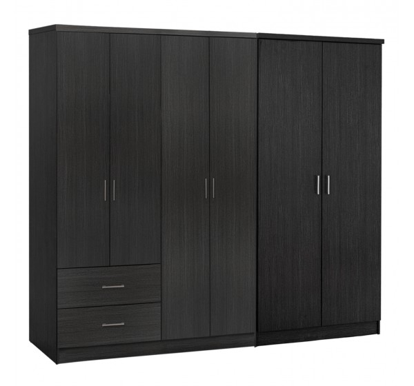 ΝΤΟΥΛΑΠΑ 6ΦΥΛΛΗ BLAKELY HM21235.01 ΜΕΛΑΜΙΝΗ ΧΡΩΜΑ ZEBRANO 201x43x181Υεκ