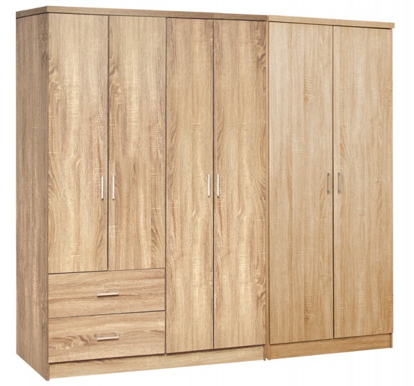 ΝΤΟΥΛΑΠΑ 6ΦΥΛΛΗ BLAKELY HM21235.02 ΜΕΛΑΜΙΝΗ ΧΡΩΜΑ SONAMA 201x43x181Υεκ