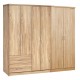 ΝΤΟΥΛΑΠΑ 6ΦΥΛΛΗ BLAKELY HM21235.02 ΜΕΛΑΜΙΝΗ ΧΡΩΜΑ SONAMA 201x43x181Υεκ
