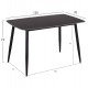 ΣΕΤ ΤΡΑΠΕΖΑΡΙΑΣ 5ΤΜΧ RAVEN HM21264.02 ΚΕΡΑΜΙΚΟ TOP ΜΑΥΡΟ ΜΑΡΜΑΡΟ--ΒΕΛΟΥΔΟ ΣΑΠΙΟ ΜΗΛΟ