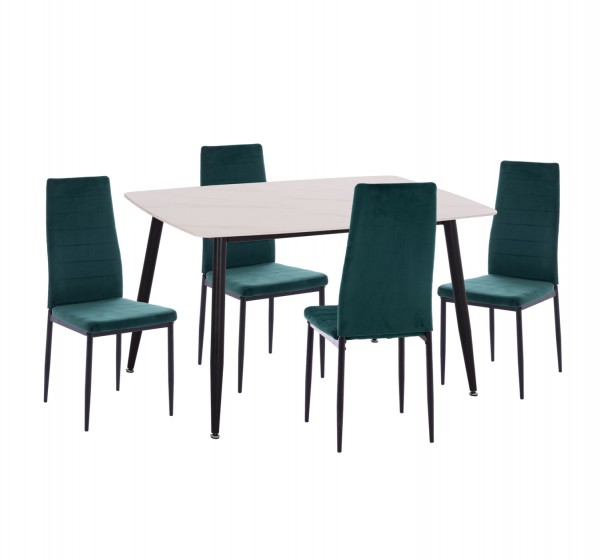 ΣΕΤ ΤΡΑΠΕΖΑΡΙΑΣ 5ΤΜΧ RAVEN HM21265.01 ΚΕΡΑΜΙΚΟ TOP ΛΕΥΚΟ ΜΑΡΜΑΡΟ--ΒΕΛΟΥΔΟ ΚΥΠΑΡΙΣΣΙ