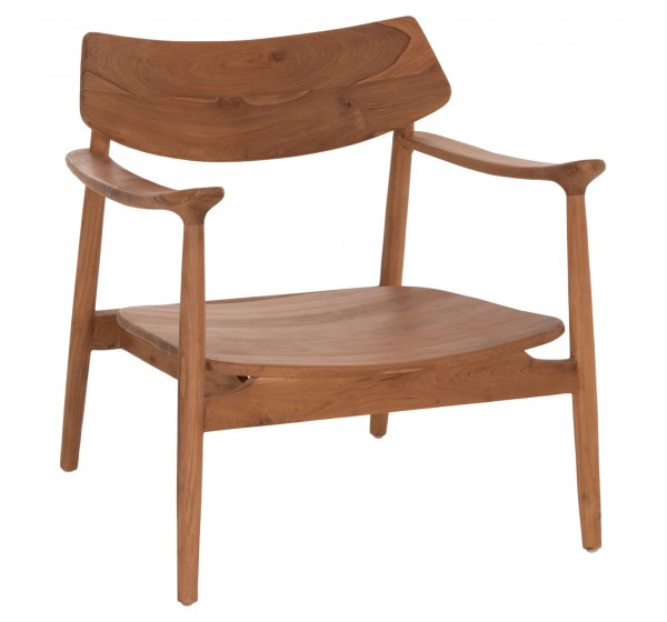 ΠΟΛΥΘΡΟΝΑ LOUNGE RANGER HM18255.01 ΞΥΛΟ TEAK ΣΕ ΦΥΣΙΚΟ 70x73x73Υεκ.