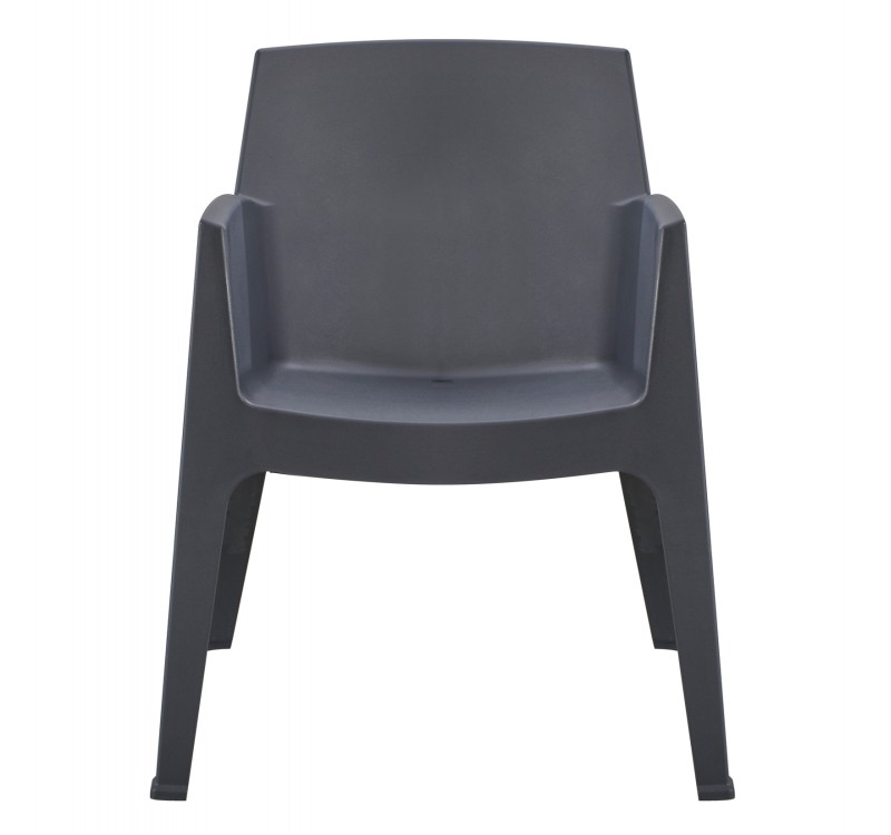 ΠΟΛΥΘΡΟΝΑ ΠΟΛΥΠΡΟΠΥΛΕΝΙΟΥ SLEEK HM6370.10 ΓΚΡΙ 68x63x82,5Υεκ.