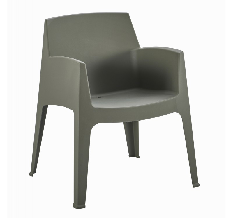 ΠΟΛΥΘΡΟΝΑ ΠΟΛΥΠΡΟΠΥΛΕΝΙΟΥ SLEEK HM6370.05 DARK OLIVE GREEN 68x63x82,5Υεκ.