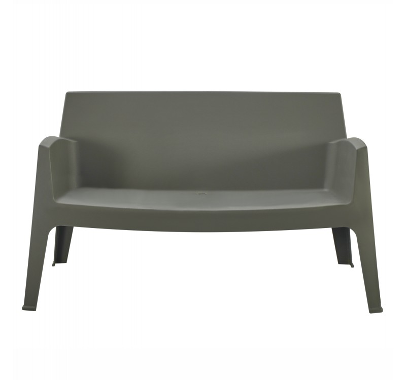 ΚΑΝΑΠΕΣ 2-ΘΕΣΙΟΣ ΠΟΛΥΠΡΟΠΥΛΕΝΙΟΥ SLEEK HM6366.05 ΧΡΩΜΑ DARK OLIVE 133x68x73Υεκ.