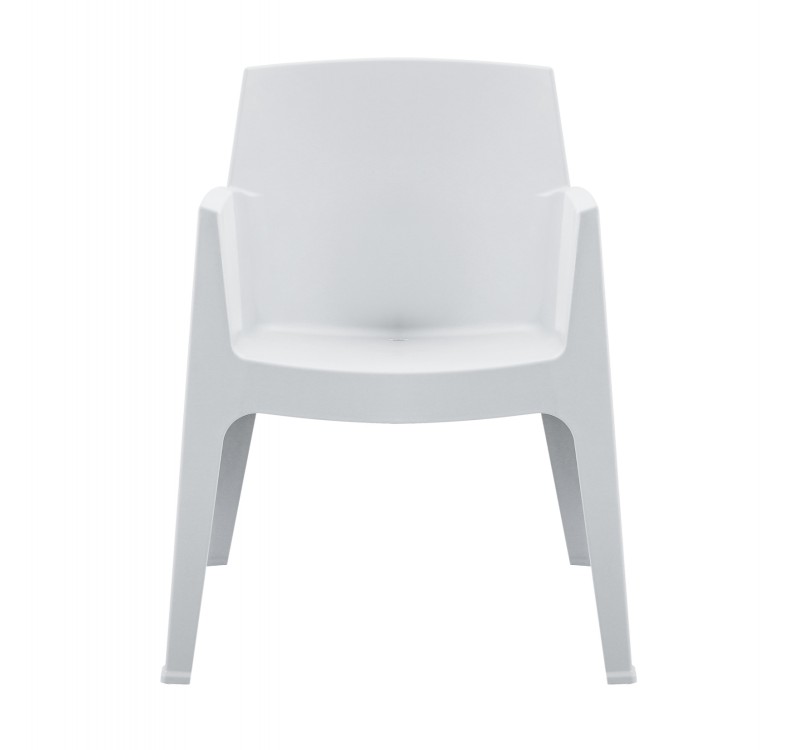 ΠΟΛΥΘΡΟΝΑ ΠΟΛΥΠΡΟΠΥΛΕΝΙΟΥ SLEEK HM6370.01 ΛΕΥΚΗ 68x63x82,5Υεκ.