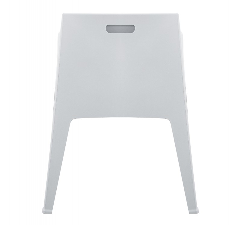 ΠΟΛΥΘΡΟΝΑ ΠΟΛΥΠΡΟΠΥΛΕΝΙΟΥ SLEEK HM6370.01 ΛΕΥΚΗ 68x63x82,5Υεκ.