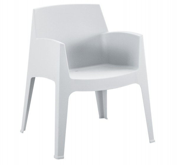 ΠΟΛΥΘΡΟΝΑ ΠΟΛΥΠΡΟΠΥΛΕΝΙΟΥ SLEEK HM6370.01 ΛΕΥΚΗ 68x63x82,5Υεκ.