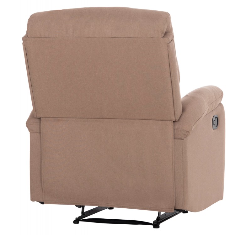 ΠΟΛΥΘΡΟΝΑ RELAX DIONI HM3296.03 ΜΠΕΖ ΥΦΑΣΜΑ 85x90x100Υεκ.