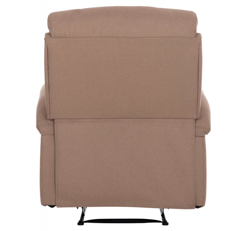ΠΟΛΥΘΡΟΝΑ RELAX DIONI HM3296.03 ΜΠΕΖ ΥΦΑΣΜΑ 85x90x100Υεκ.