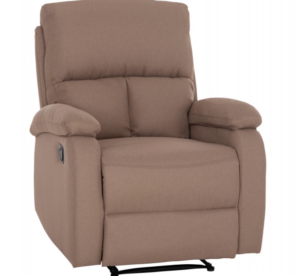 ΠΟΛΥΘΡΟΝΑ RELAX DIONI HM3296.03 ΜΠΕΖ ΥΦΑΣΜΑ 85x90x100Υεκ.