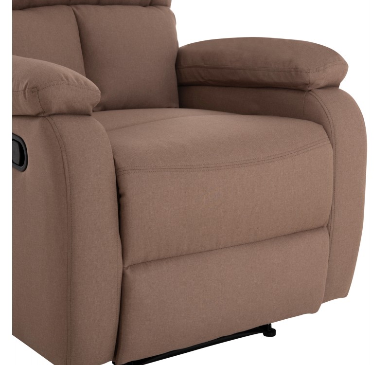 ΠΟΛΥΘΡΟΝΑ RELAX DIONI HM3296.03 ΜΠΕΖ ΥΦΑΣΜΑ 85x90x100Υεκ.