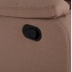 ΠΟΛΥΘΡΟΝΑ RELAX DIONI HM3296.03 ΜΠΕΖ ΥΦΑΣΜΑ 85x90x100Υεκ.