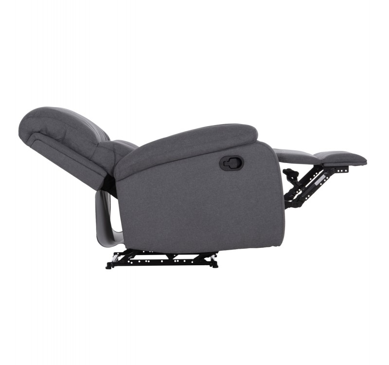 ΠΟΛΥΘΡΟΝΑ RELAX DIONI HM3296.01 ΓΚΡΙ ΥΦΑΣΜΑ 85x90x100Υεκ.