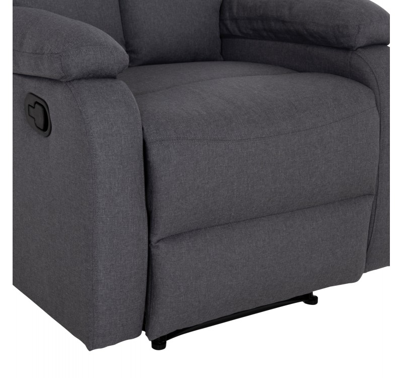 ΠΟΛΥΘΡΟΝΑ RELAX DIONI HM3296.01 ΓΚΡΙ ΥΦΑΣΜΑ 85x90x100Υεκ.
