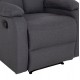 ΠΟΛΥΘΡΟΝΑ RELAX DIONI HM3296.01 ΓΚΡΙ ΥΦΑΣΜΑ 85x90x100Υεκ.