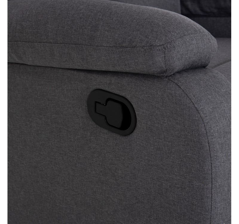ΠΟΛΥΘΡΟΝΑ RELAX DIONI HM3296.01 ΓΚΡΙ ΥΦΑΣΜΑ 85x90x100Υεκ.