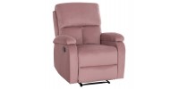 ΠΟΛΥΘΡΟΝΑ RELAX DIONI HM3296.02 ΡΟΖ ΒΕΛΟΥΔΟ 85x90x100Υεκ.