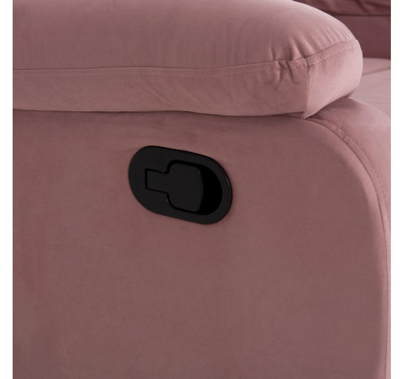 ΠΟΛΥΘΡΟΝΑ RELAX DIONI HM3296.02 ΡΟΖ ΒΕΛΟΥΔΟ 85x90x100Υεκ.