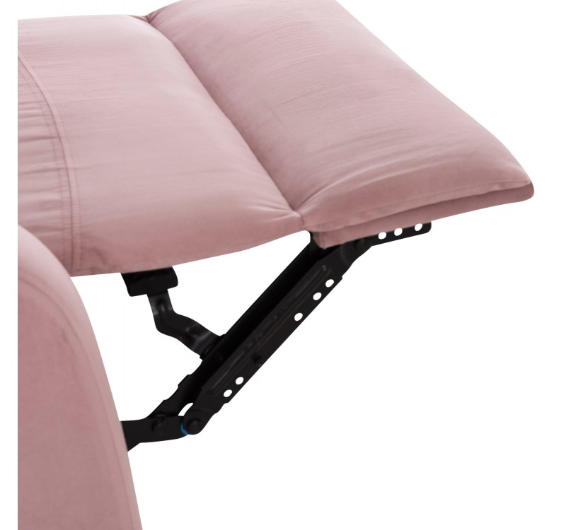 ΠΟΛΥΘΡΟΝΑ RELAX DIONI HM3296.02 ΡΟΖ ΒΕΛΟΥΔΟ 85x90x100Υεκ.