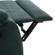 ΠΟΛΥΘΡΟΝΑ RELAX DIONI HM3296.05 ΠΡΑΣΙΝΟ ΒΕΛΟΥΔΟ 85x90x100Υεκ.