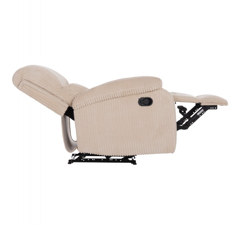 ΠΟΛΥΘΡΟΝΑ RELAX DIONI HM3296.12 ΜΠΕΖ ΡΙΓΕ ΥΦΑΣΜΑ 85x90x100Υεκ.