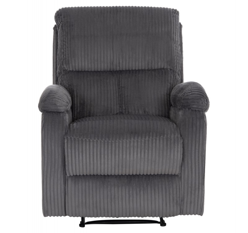 ΠΟΛΥΘΡΟΝΑ RELAX DIONI HM3296.11 ΓΚΡΙ ΡΙΓΕ ΥΦΑΣΜΑ 85x90x100Υεκ.