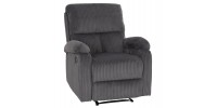 ΠΟΛΥΘΡΟΝΑ RELAX DIONI HM3296.11 ΓΚΡΙ ΡΙΓΕ ΥΦΑΣΜΑ 85x90x100Υεκ.