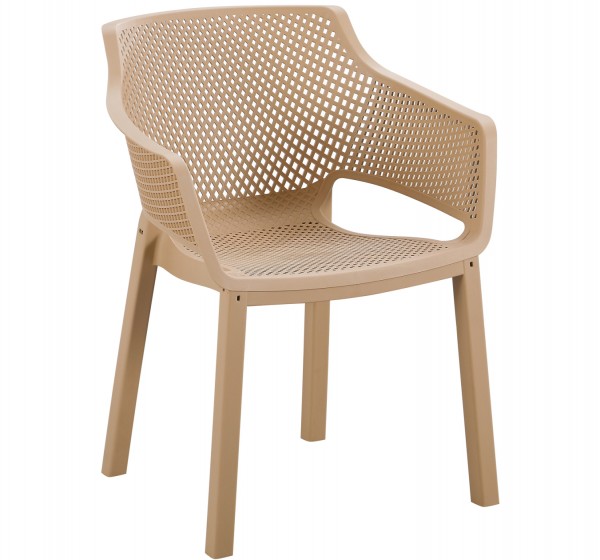 ΠΟΛΥΘΡΟΝΑ ΠΟΛΥΠΡΟΠΥΛΕΝΙΟΥ PEGGY HM6368.03 CAPPUCCINO 60x55x79Υεκ