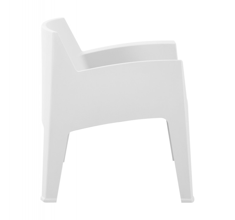 ΠΟΛΥΘΡΟΝΑ ΠΟΛΥΠΡΟΠΥΛΕΝΙΟΥ LOUNGE SLEEK HM6365.01 ΛΕΥΚΟ 62x68x73Υεκ.