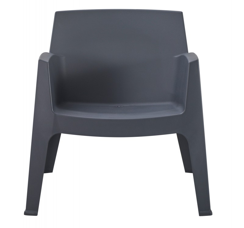 ΠΟΛΥΘΡΟΝΑ ΠΟΛΥΠΡΟΠΥΛΕΝΙΟΥ LOUNGE SLEEK HM6365.10 ΓΚΡΙ 62x68x73Υεκ.
