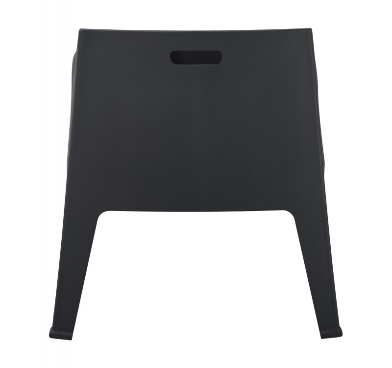 ΠΟΛΥΘΡΟΝΑ ΠΟΛΥΠΡΟΠΥΛΕΝΙΟΥ LOUNGE SLEEK HM6365.02 ΜΑΥΡΟ 62x68x73Υεκ.