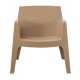 ΠΟΛΥΘΡΟΝΑ ΠΟΛΥΠΡΟΠΥΛΕΝΙΟΥ LOUNGE SLEEK HM6365.03 CAPPUCCINO 62x68x73Υεκ.