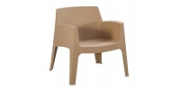ΠΟΛΥΘΡΟΝΑ ΠΟΛΥΠΡΟΠΥΛΕΝΙΟΥ LOUNGE SLEEK HM6365.03 CAPPUCCINO 62x68x73Υεκ.