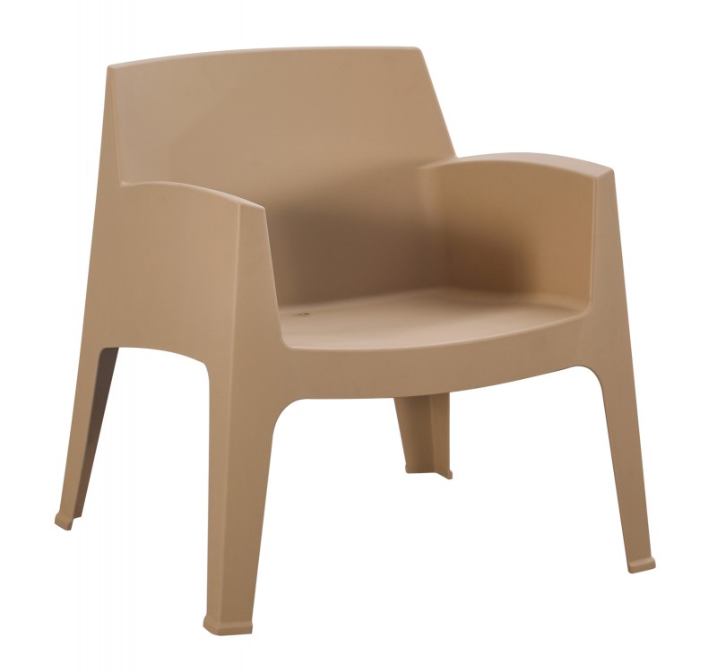 ΠΟΛΥΘΡΟΝΑ ΠΟΛΥΠΡΟΠΥΛΕΝΙΟΥ LOUNGE SLEEK HM6365.03 CAPPUCCINO 62x68x73Υεκ.