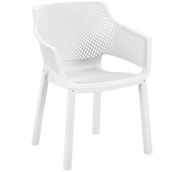 ΠΟΛΥΘΡΟΝΑ ΠΟΛΥΠΡΟΠΥΛΕΝΙΟΥ PEGGY HM6368.01 ΛΕΥΚΟ 60x55x79Υεκ