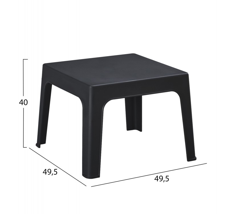 ΣΕΤ LOUNGE 3ΤΜΧ SLEEK HM21274.02 ΜΑΥΡΟ ΠΟΛΥΠΡΟΠΥΛΕΝΙΟ