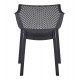 ΠΟΛΥΘΡΟΝΑ ΠΟΛΥΠΡΟΠΥΛΕΝΙΟΥ PEGGY HM6368.02 ΜΑΥΡΟ 60x55x79Υεκ