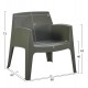 ΣΕΤ LOUNGE 4ΤΜΧ SLEEK HM21275.05 DARK OLIVE GREEN ΠΟΛΥΠΡΟΠΥΛΕΝΙΟ