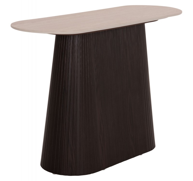 ΚΟΝΣΟΛΑ CATER HM18323 ΚΕΡΑΜΙΚΟ TOP ΟΨΗ ΤΡΑΒΕΡΤΙΝΑΣ-MDF ΒΑΣΗ 120x40x78Υεκ.