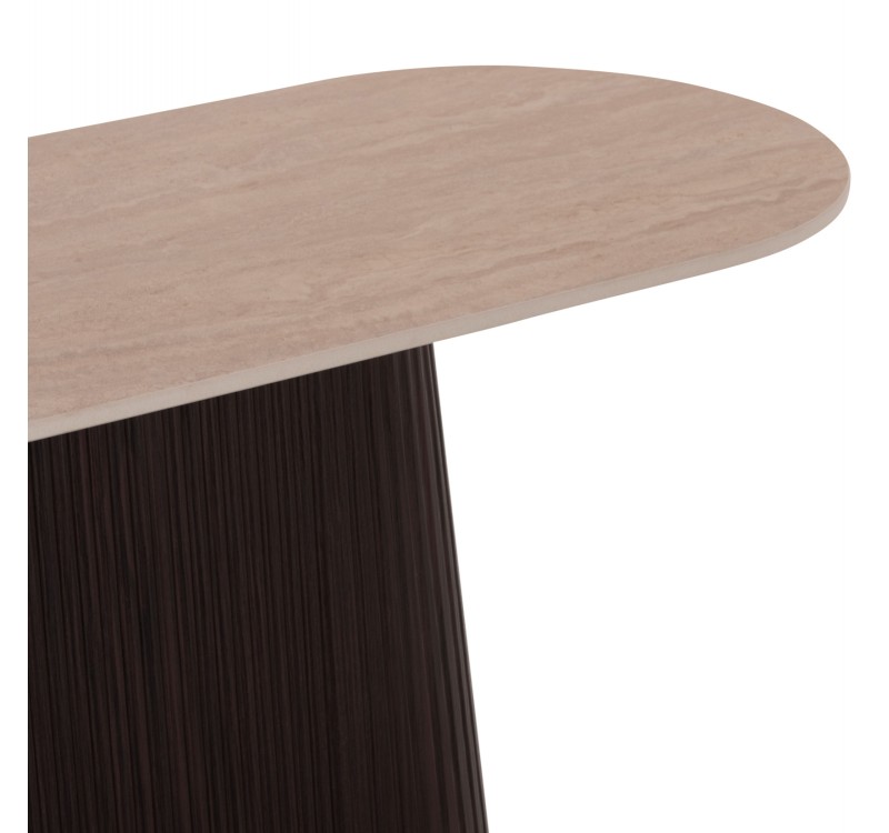 ΚΟΝΣΟΛΑ CATER HM18323 ΚΕΡΑΜΙΚΟ TOP ΟΨΗ ΤΡΑΒΕΡΤΙΝΑΣ-MDF ΒΑΣΗ 120x40x78Υεκ.