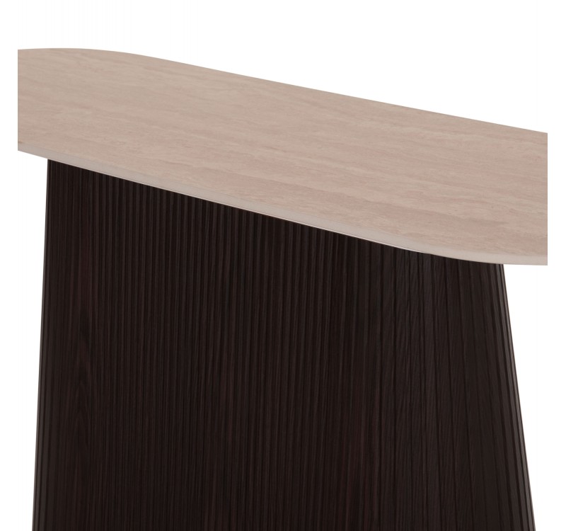 ΚΟΝΣΟΛΑ CATER HM18323 ΚΕΡΑΜΙΚΟ TOP ΟΨΗ ΤΡΑΒΕΡΤΙΝΑΣ-MDF ΒΑΣΗ 120x40x78Υεκ.