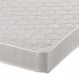 ΚΡΕΒΑΤΙ ΜΕ ΣΤΡΩΜΑ BECCA HM21283.01 ΛΕΥΚΟ PU--ΓΙΑ 150x200εκ