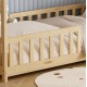 ΚΡΕΒΑΤΙ ΠΑΙΔΙΚΟ ΜΕ ΣΤΡΩΜΑ PHYLLIS HM21304 ΞΥΛΟ ΠΕΥΚΟΥ ΣΕ ΦΥΣΙΚΟ--ΣΤΡΩΜΑ 90x190εκ