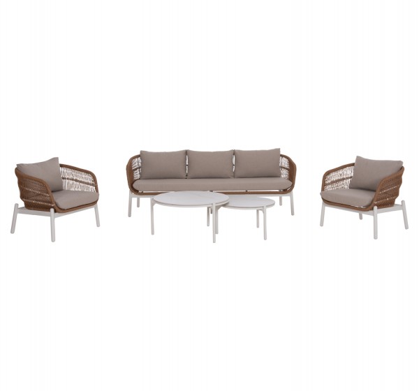 ΣΕΤ ΣΑΛΟΝΙ ΕΞ.ΧΩΡΟΥ 5ΤΜΧ MEMFIS HM6470.03 ΑΛΟΥΜΙΝΙΟ-ΣΧΟΙΝΙ-ΚΕΡΑΜΙΚΟ TOP--ΛΕΥΚΟ