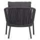 ΠΟΛΥΘΡΟΝΑ ΑΛΟΥΜΙΝΙΟΥ XANTION ΗM6471.01 ΜΕ ΣΧΟΙΝΙ & ΜΑΞΙΛΑΡΙΑ--ΓΚΡΙ 71,5x77x78Υεκ
