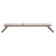 ΞΑΠΛΩΣΤΡΑ ΑΛΟΥΜΙΝΙΟΥ MARIMAR HM6562.03 ΣΚΕΛΕΤΟΣ TAUPE & TEXTILENE ΜΠΕΖ 220x67.5x31.5Υεκ