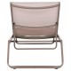 ΞΑΠΛΩΣΤΡΑ ΑΛΟΥΜΙΝΙΟΥ MARIMAR HM6562.03 ΣΚΕΛΕΤΟΣ TAUPE & TEXTILENE ΜΠΕΖ 220x67.5x31.5Υεκ