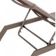 ΞΑΠΛΩΣΤΡΑ ΑΛΟΥΜΙΝΙΟΥ MARIMAR HM6562.03 ΣΚΕΛΕΤΟΣ TAUPE & TEXTILENE ΜΠΕΖ 220x67.5x31.5Υεκ