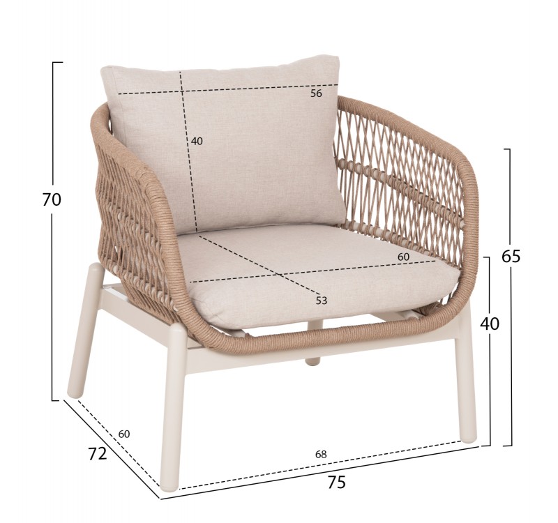ΣΕΤ ΣΑΛΟΝΙ ΕΞ.ΧΩΡΟΥ 5ΤΜΧ MEMFIS HM6470.02 ΑΛΟΥΜΙΝΙΟ-ΣΧΟΙΝΙ-ΚΕΡΑΜΙΚΟ TOP--APRICOT